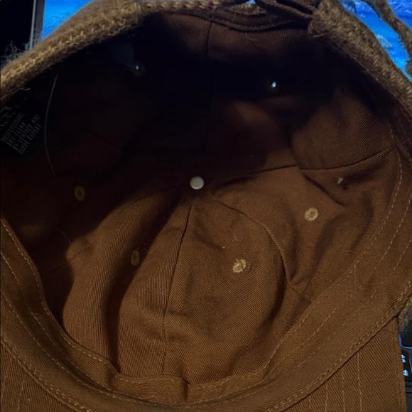 Polo by Ralph Lauren Wool Twead Leather Baseball Cap - Picture 3 of 4